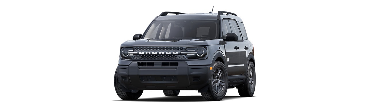Ford Bronco Sport 2025 Big Bend, SUV en color Gris Carbono en Puerto Rico
