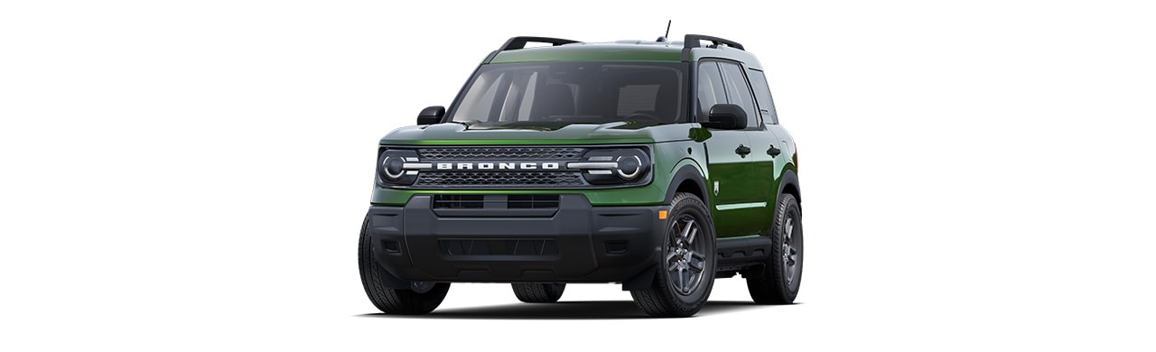 Ford Bronco Sport 2025 Big Bend, SUV en color en color Verde Eruption en Puerto Rico