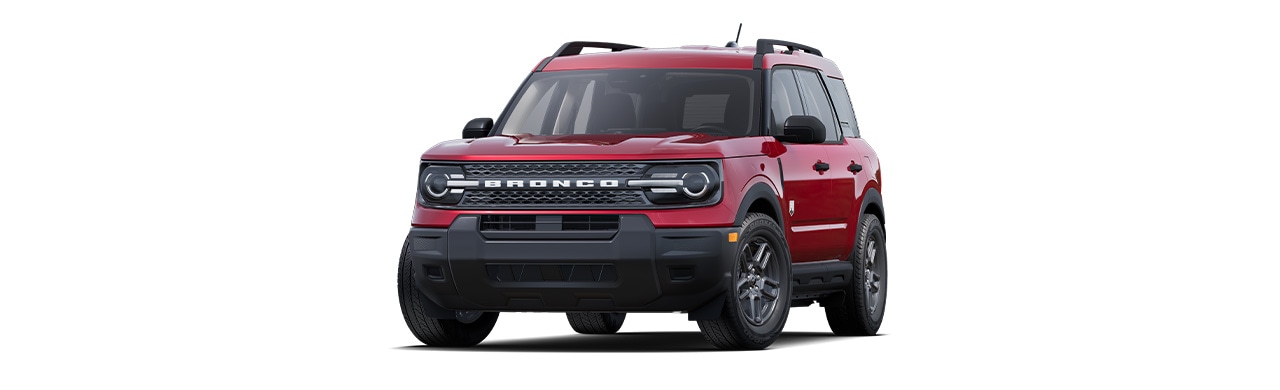 Ford Bronco Sport 2025 Big Bend, SUV en color en color Ruby Red en Puerto Rico