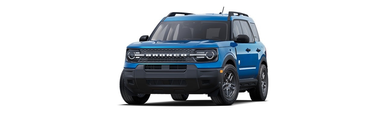 Ford Bronco Sport 2025 Big Bend, SUV en color Azul Velocity en Puerto Rico