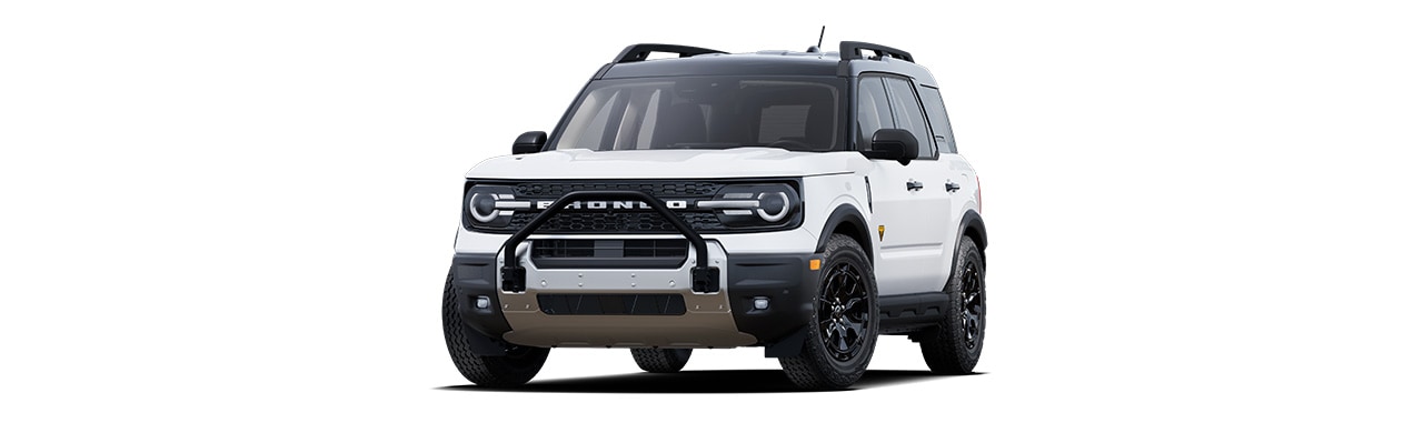 2025 Ford Bronco Sport Badlands, 4x4 SUV in Oxford White in Puerto Rico