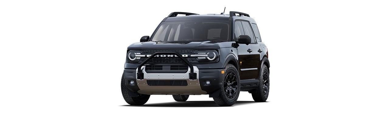 2025 Ford Bronco Sport Badlands, 4x4 SUV in Oxford White in Puerto Rico Shadow Black