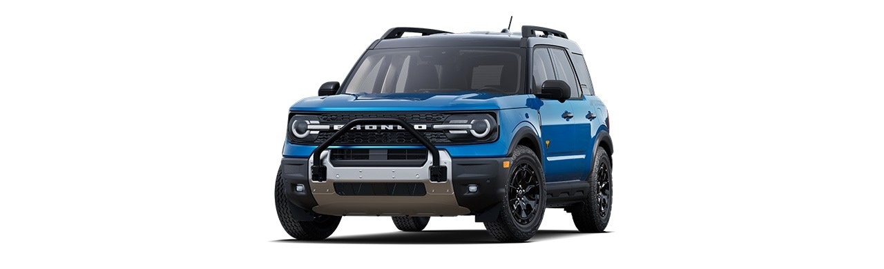 2025 Ford Bronco Sport Badlands, 4x4 SUV in Carbon Gray in Puerto Rico Velocity Blue