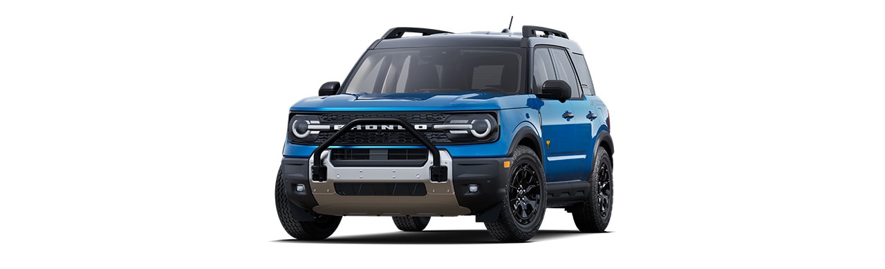 2025 Ford Bronco Sport Badlands, 4x4 SUV in Carbon Gray in Puerto Rico Velocity Blue