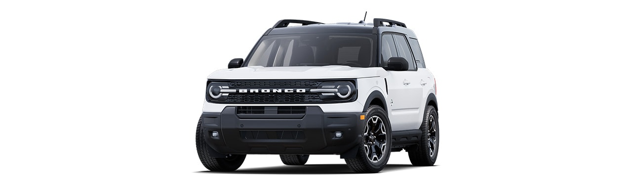 2025 Ford Bronco Sport Outer Banks, 4x4 SUV in Oxford White in Puerto Rico