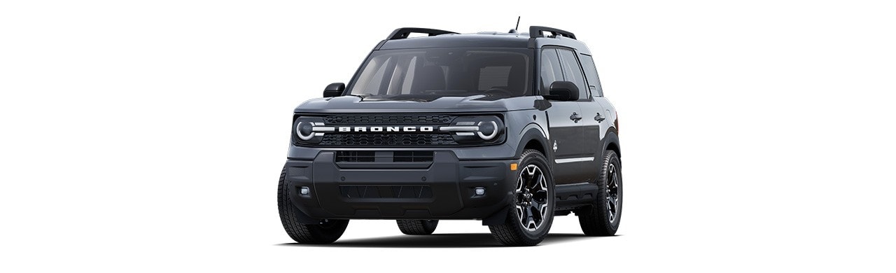 Ford Bronco Sport 2025 Outer Banks, SUV en color Gris Carbono en Puerto Rico