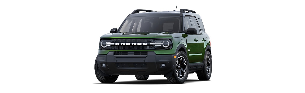 Ford Bronco Sport 2025 Outer Banks, SUV en color Verde Eruption en Puerto Rico