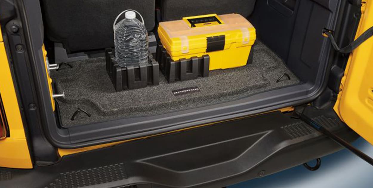 Meet Ford Bronco Accessories in PR, Cargo Area Rug - For 2-Door