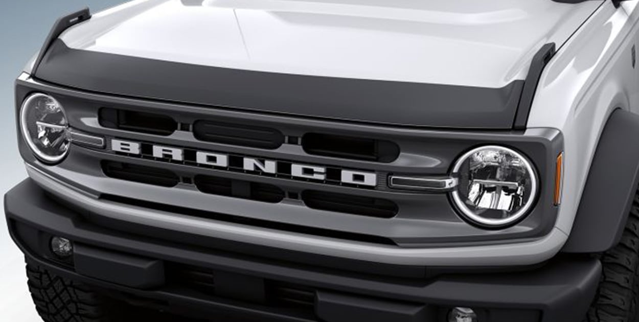 Conoce Accesorios Ford Bronco en PR, Capucha Protectora Aeroskin, Acabados en Negro/Humo