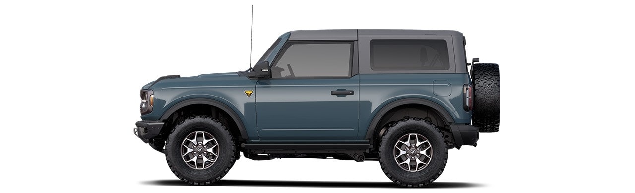 Descubre la SUV Ford Bronco 2022 2 Puertas en color Área 51