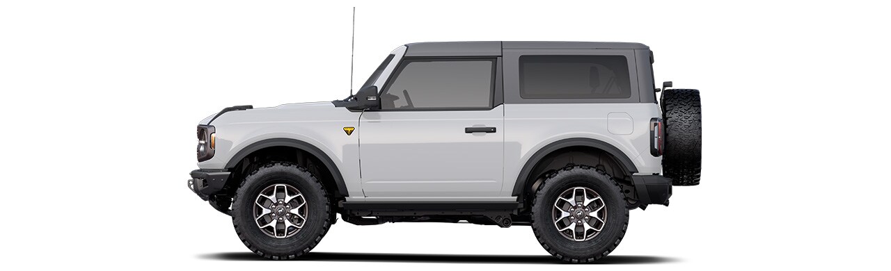 Descubre la SUV Ford Bronco 2022 2 Puertas en color Oxford White