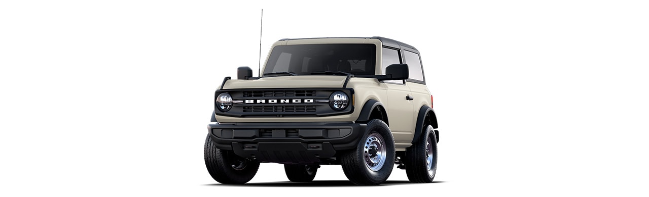 Descubre la SUV Ford Bronco 2025 2 Puertas en color Desert Sand