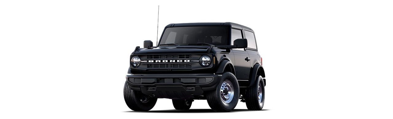 Descubre la SUV Ford Bronco 2025 2 Puertas en color Shadow Black