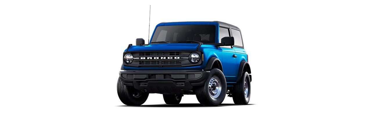 Descubre la SUV Ford Bronco 2025 2 Puertas en colorVelocity Blue Metallic
