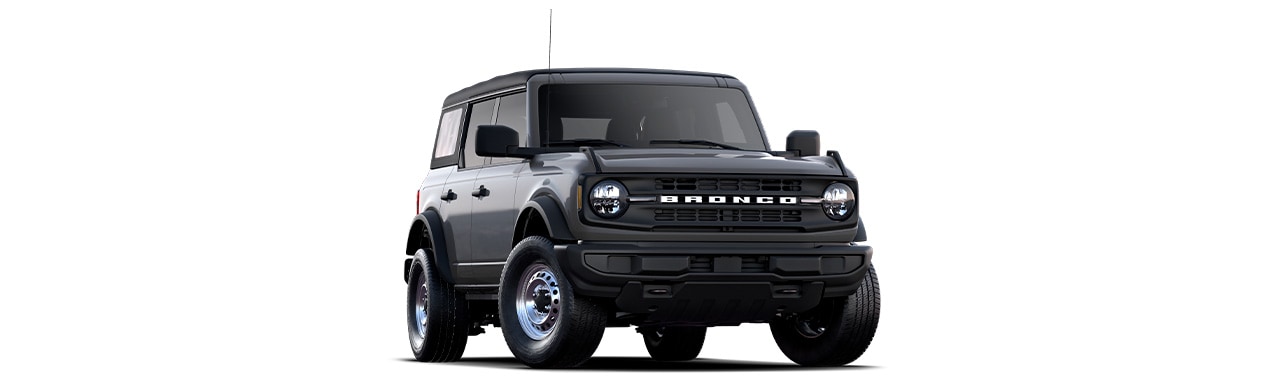 Carbonized Gray Metallic Descubre la SUV Ford Bronco 2025 4 Puertas en color Carbonized Gray Metallic