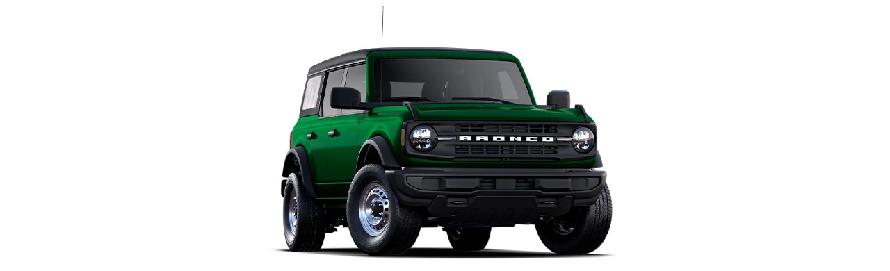 Descubre la SUV Ford Bronco 2025 4 Puertas en color Eruption Green Metallic