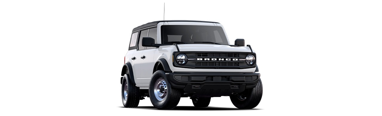 Descubre la SUV Ford Bronco 2025 4 Puertas en color Oxford White