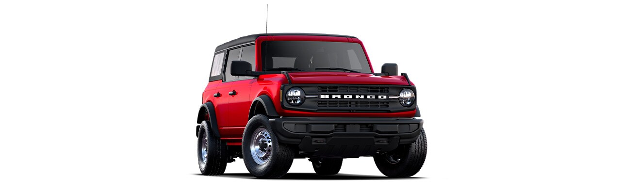 Ruby Red Metallic Tinted Clearcoat Descubre la SUV Ford Bronco 2025 4 Puertas en color Ruby Red Metallic Tinted Clearcoat