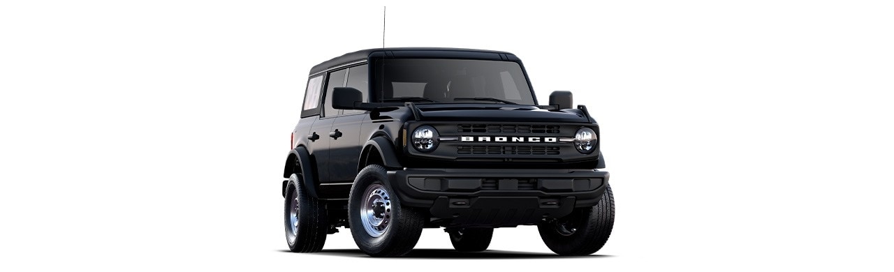 Descubre la SUV Ford Bronco 2025 4 Puertas en color Shadow Black