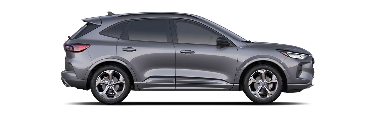 2023 Ford Escape Hybrid, Sporty Exterior Design SUV in Carbonized Gray Metallic
