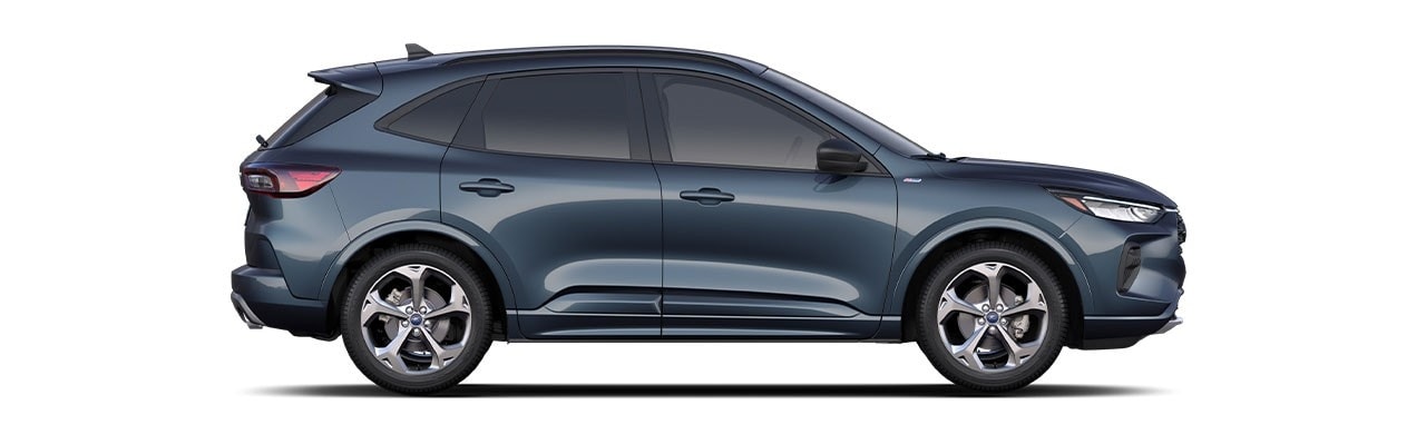 2023 Ford Escape Hybrid, Sporty Exterior Design SUV in Vapor Blue Metallic