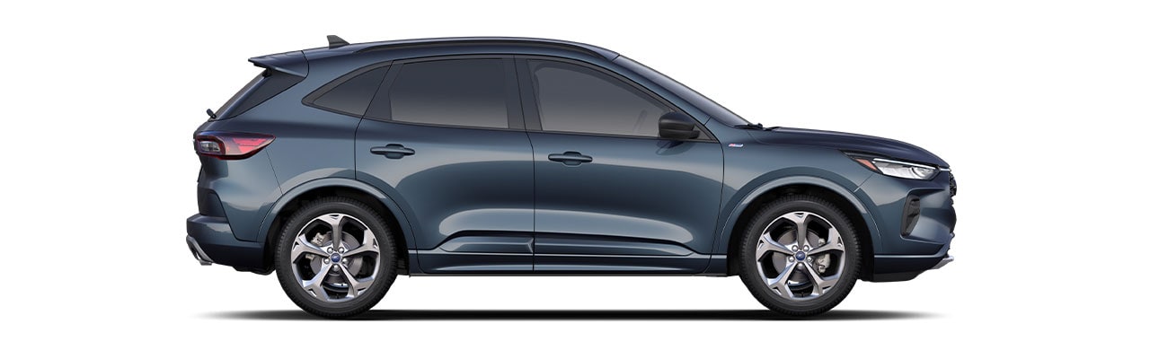 Ford Escape Híbrida 2023, SUV de Diseño Exterior Deportivo en color Azul Vapor Blue Metallic