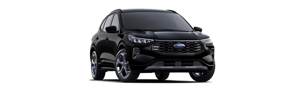 Ford Escape 2025, SUV in Agate Black Metallic color, available in Puerto Rico