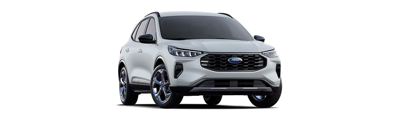 Ford Escape 2025, SUV in Space Silver Metallic color, available in Puerto Rico