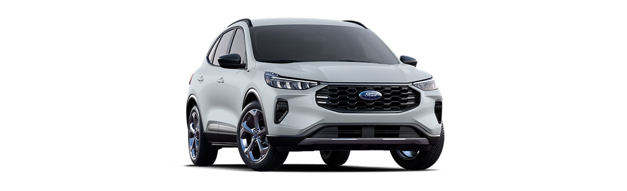 Ford Escape 2025, SUV in Space Silver Metallic color, available in Puerto Rico