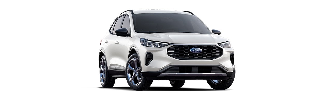 Ford Escape 2025, SUV in Star White Metallic Clearcoat color