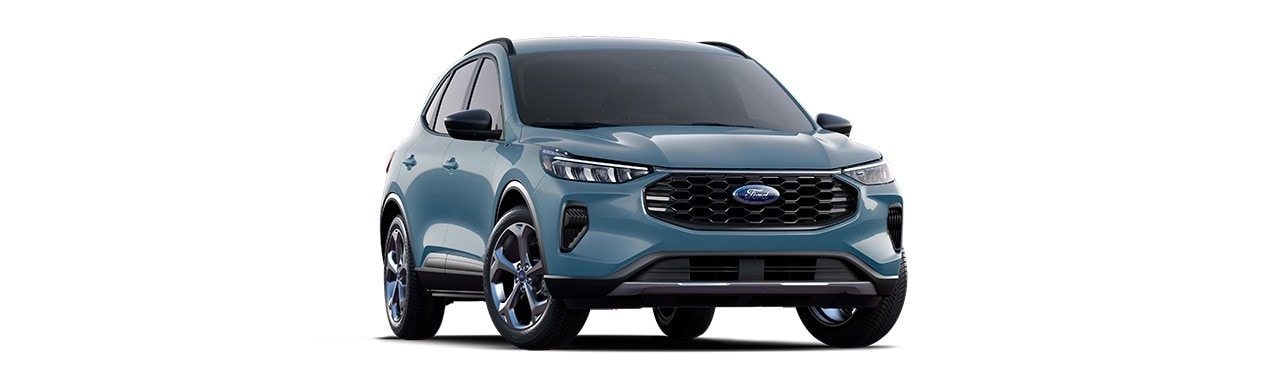 Ford Escape 2025, SUV en color Vapor Blue Metallic, disponible en Puerto Rico
