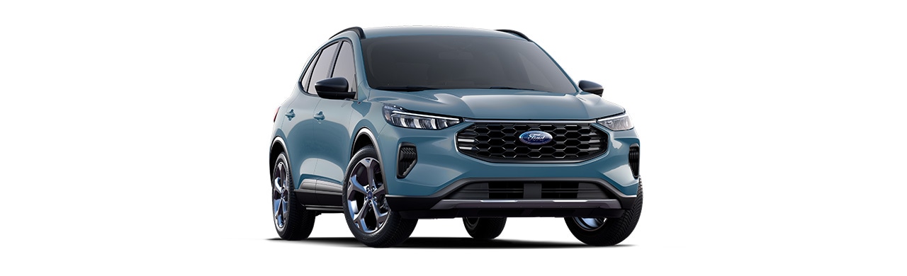 Ford Escape 2025, SUV en color Vapor Blue Metallic, disponible en Puerto Rico