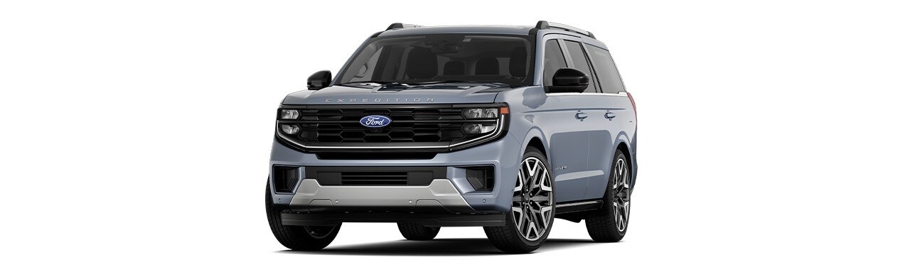 Ford Expedition 2025, SUV in Glacier Gray Metallic color, available in Puerto Rico
