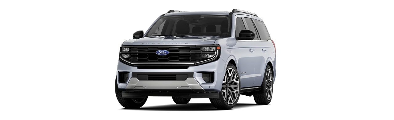 Ford Expedition 2025, SUV in Space Silver Metallic color, available in Puerto Rico