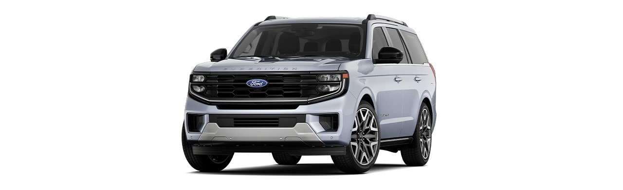 Ford Expedition 2025, SUV in Space Silver Metallic color, available in Puerto Rico
