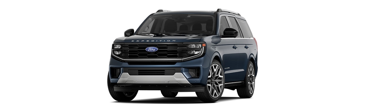 Ford Expedition 2025, SUV en color Stone Blue Metallic, disponible en Puerto Rico