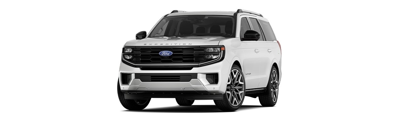 Ford Expedition 2025, SUV en color Star White Metallic Tri-Coat, disponible en Puerto Rico