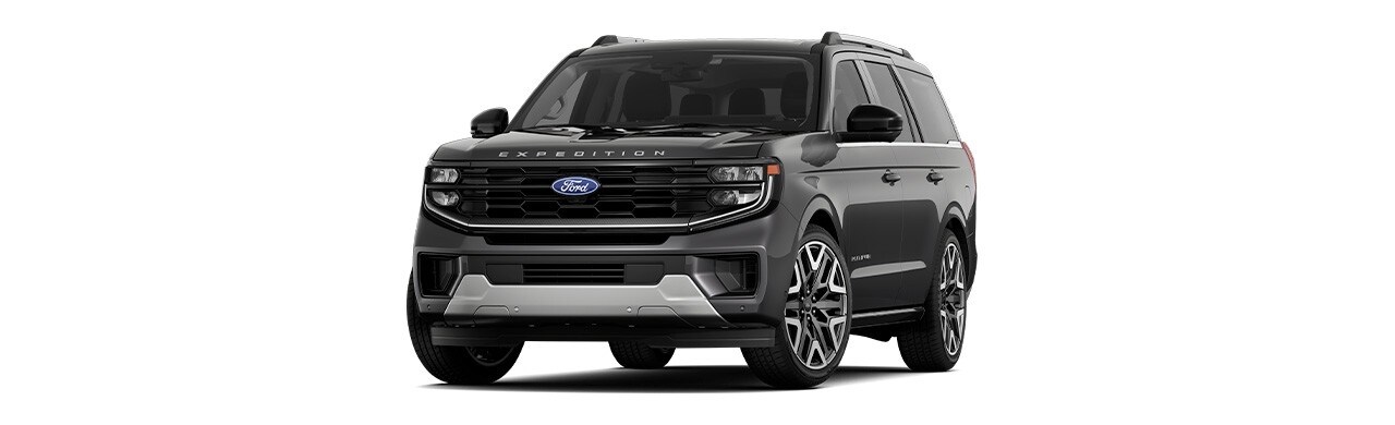 Ford Expedition 2025, SUV en color Dark Matter Gray Metallic, disponible en Puerto Rico