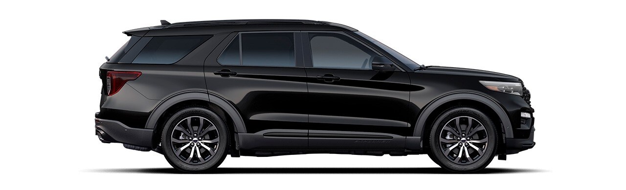 Encuentra Negro Ágata y los demás colores disponibles de la SUV Ford Explorer