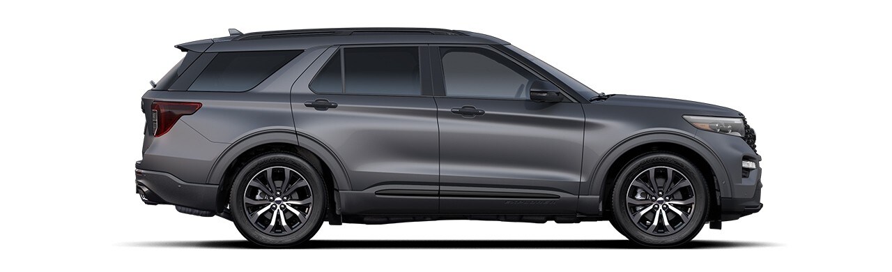 Encuentra Magnetic, gris oscuro y los demás colores disponibles de la SUV Ford Explorer