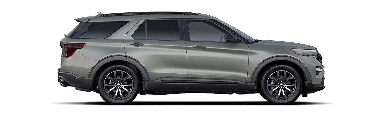 Encuentra Silver Spruce Gris y los demás colores disponibles de la SUV Ford Explorer