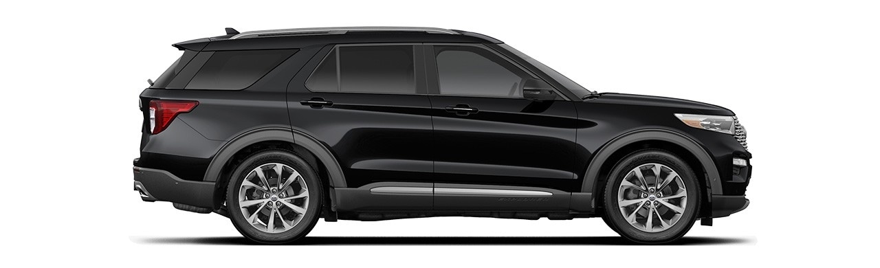 Ford Explorer 2023, SUV de Gran Desempeño y Dinamismo en color Negro Agate Black