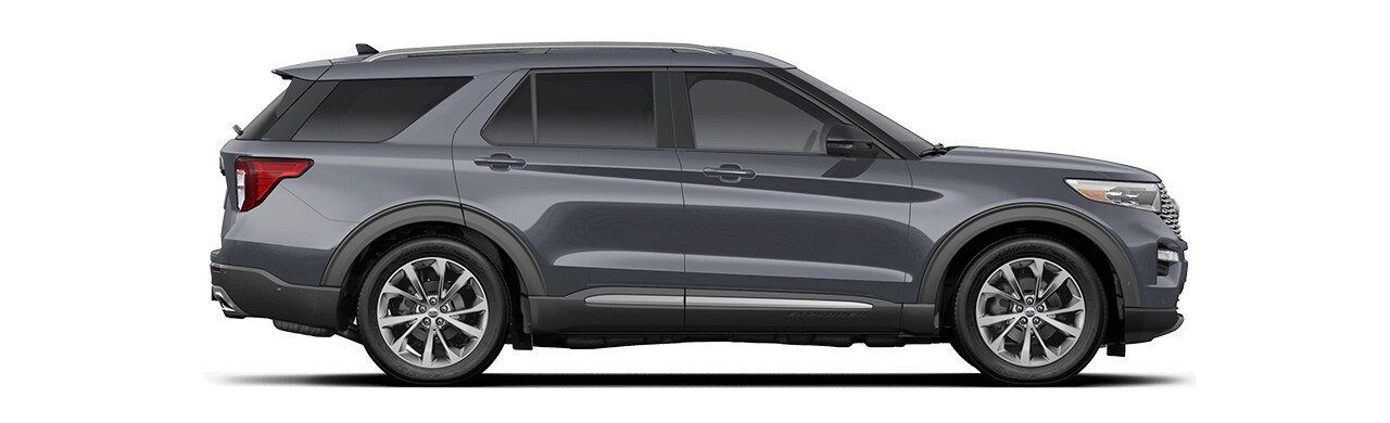 Ford Explorer 2023, SUV de Gran Desempeño y Dinamismo en color Gris Carbonized Gray