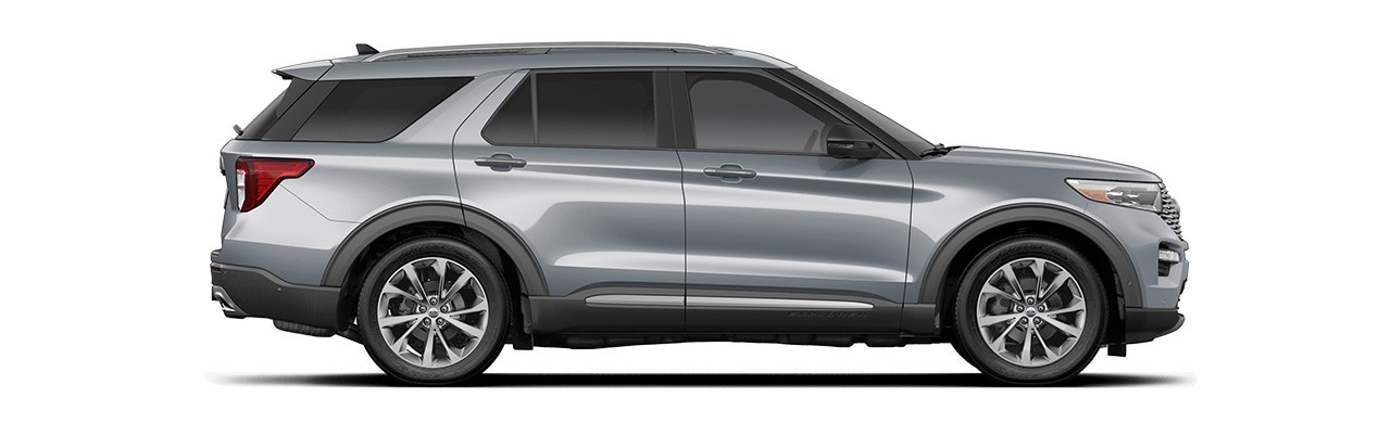 Iconic Silver 2023 Ford Explorer High Performance and Dynamic SUV in Iconic Silver