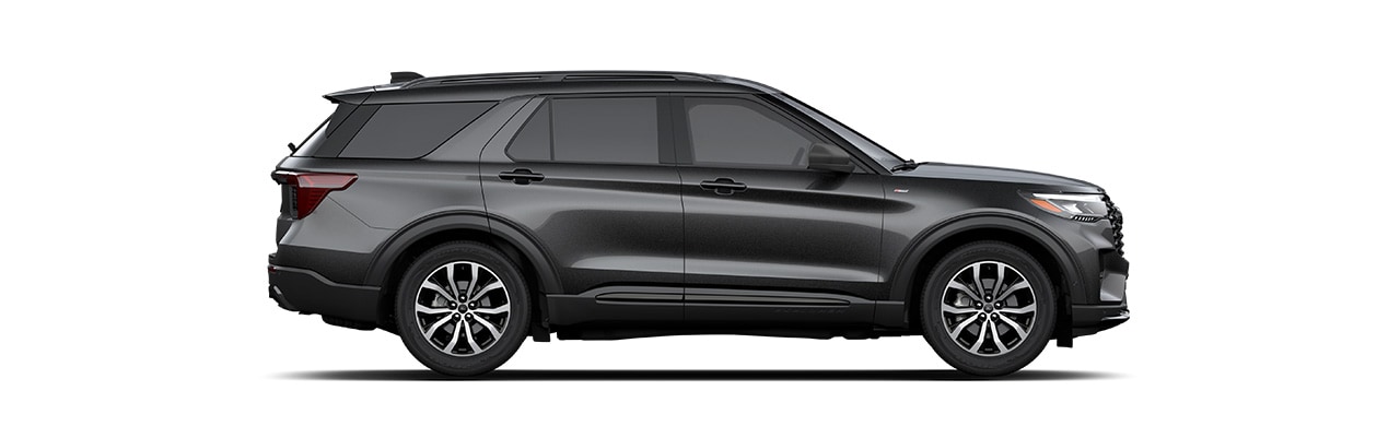 Ford Explorer 2025, SUV de Gran Diseño Exterior en color Carbonized Gray