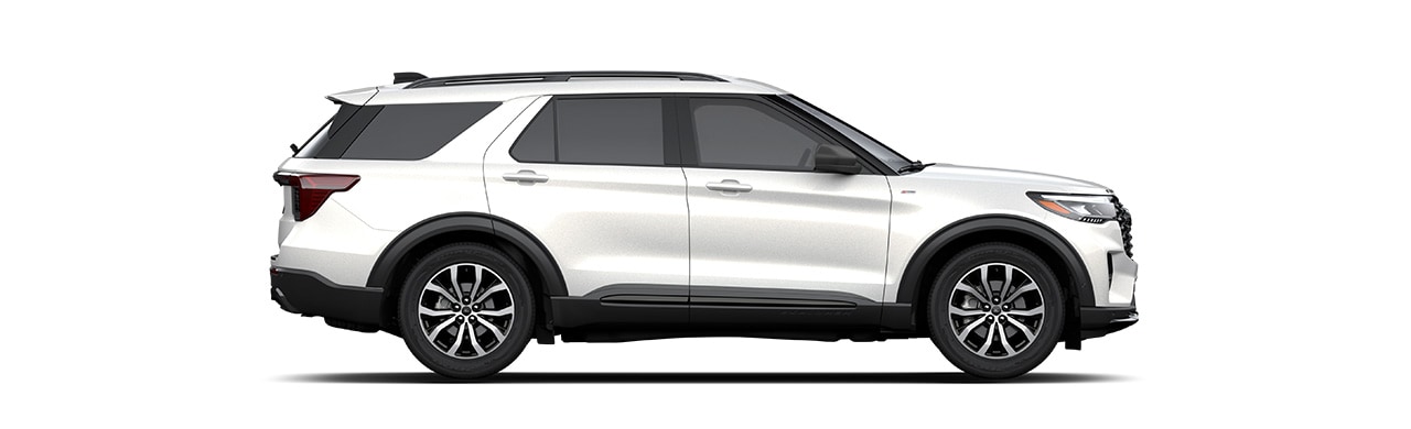Ford Explorer 2025, SUV de Gran Diseño Exterior en color Star White Metallic Tri-Coat