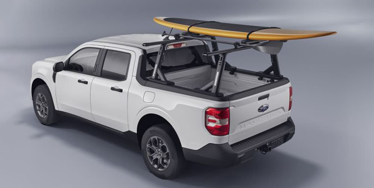 Conoce Accesorios Ford Maverick en PR, Parrillas y Transportadores yakima Porta Tabla de Remo, con Seguros, Montado en Parrilla