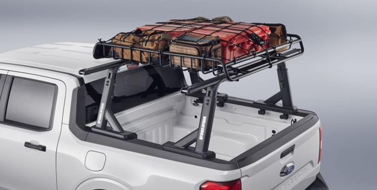 See Ford Maverick Accessories in PR, Racks And Carriers By Yakima - Cargo Basket, X-Large, Rack-Mounted W/Net