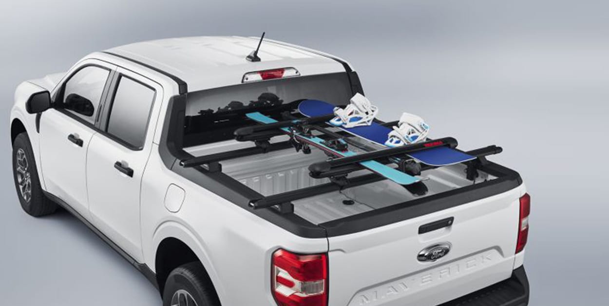 See Ford Maverick Accessories in PR, Racks And Carriers By Yakima - Rack Mounted Snowsport Carrier With Lock