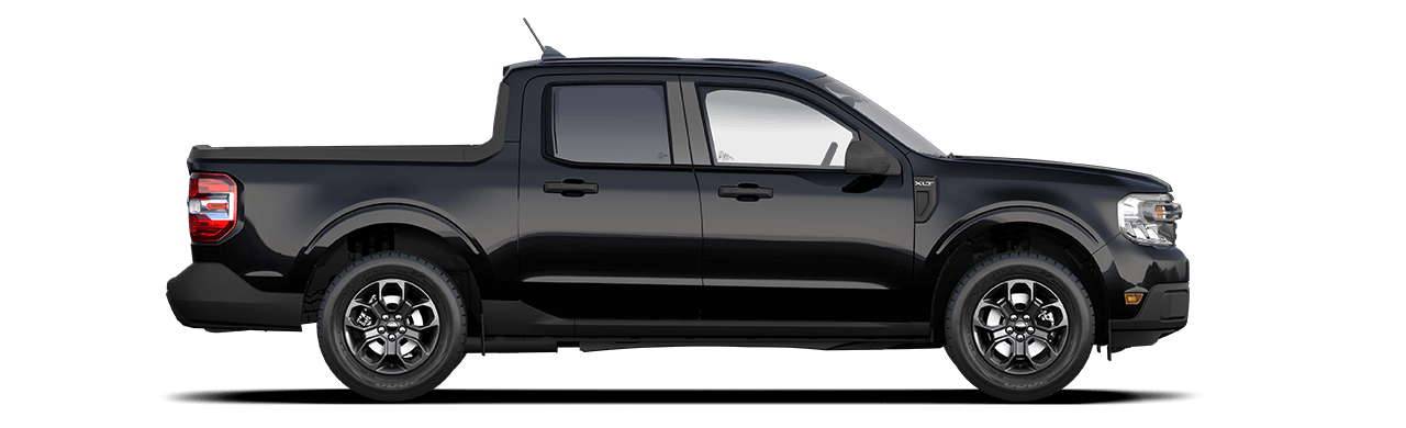 Discover 2022 Ford Maverick the innovative Pickup in Shadow Black Color